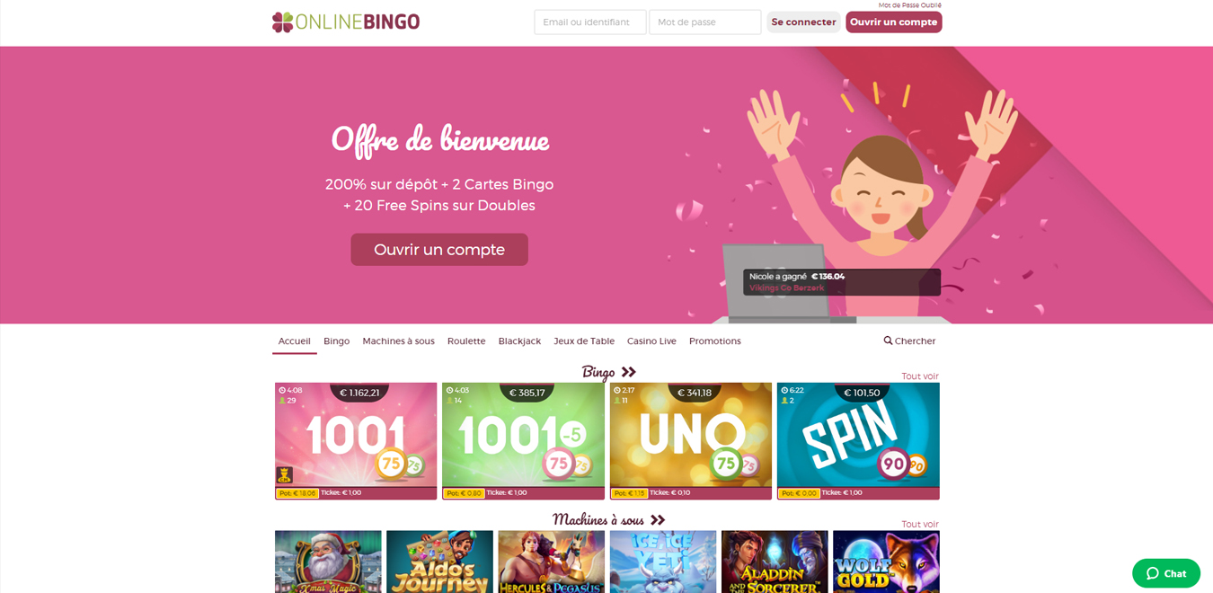 online bingo casino